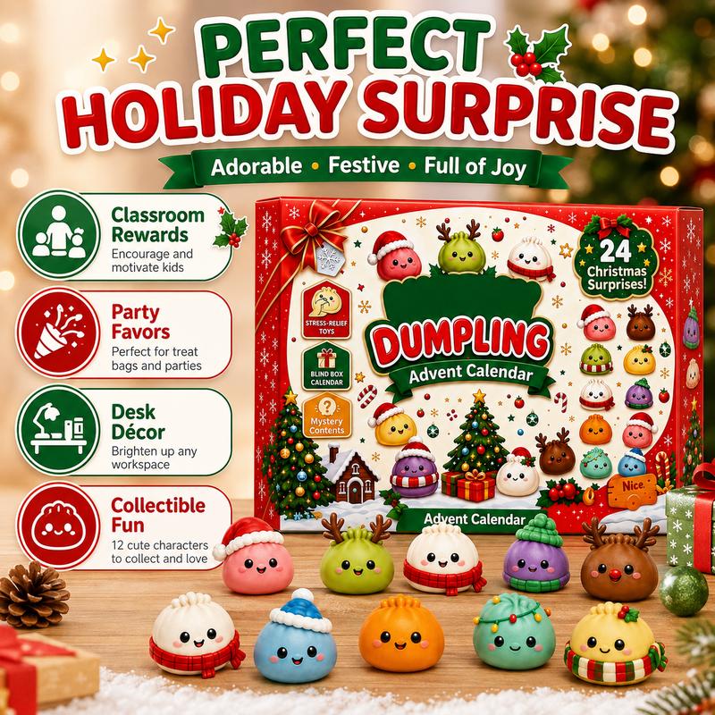 Dumpling Squishy Advent Calendar